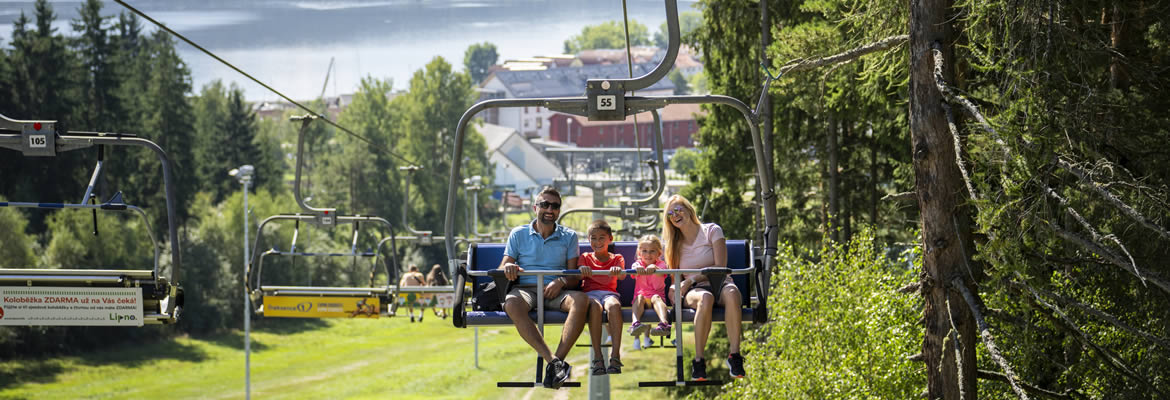 sedackova lanovka lipno express jezerni sjezdovka