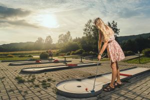 minigolf landal marina lipno